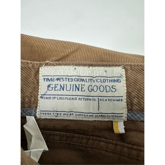 Maddison Men’s Corduroy Pants Size 30x 30 Warm Toffee 5 Pockets See Description - Picture 7 of 16